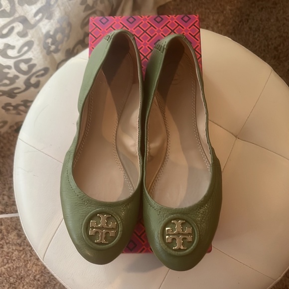 Tory Burch Allie Ballet Nappa Leather Flat - Picture 7 of 7